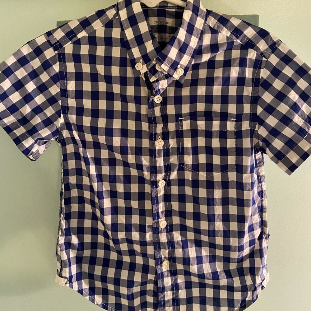 Short Sleeve Woven Crewcuts shirt